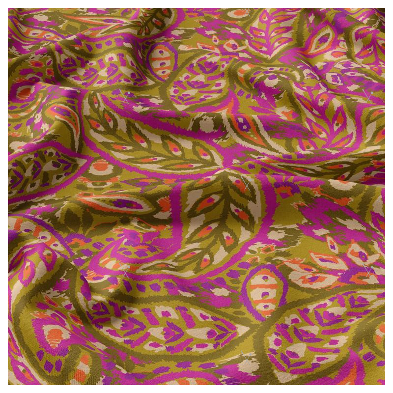 Printed Viscose ALVIS Bronze / Violet